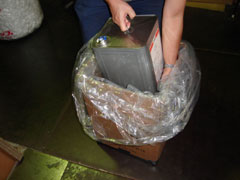国連認定ＵＮ規格　危険物梱包容器を使用した梱包