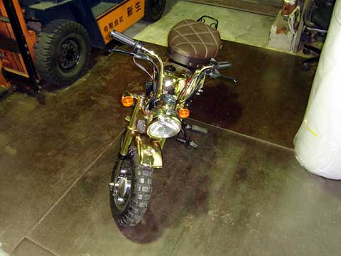 HONDA製バイクのフィリピン向け輸出梱包