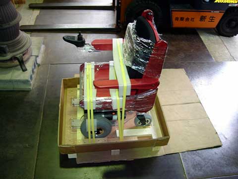 輸出強化ダンボール梱包