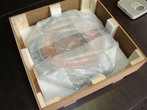 製品を納めます